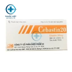 Thuốc Cebastin 20 - 3/2